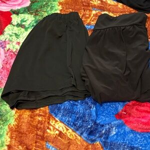 Elegant Black Women's Shorts